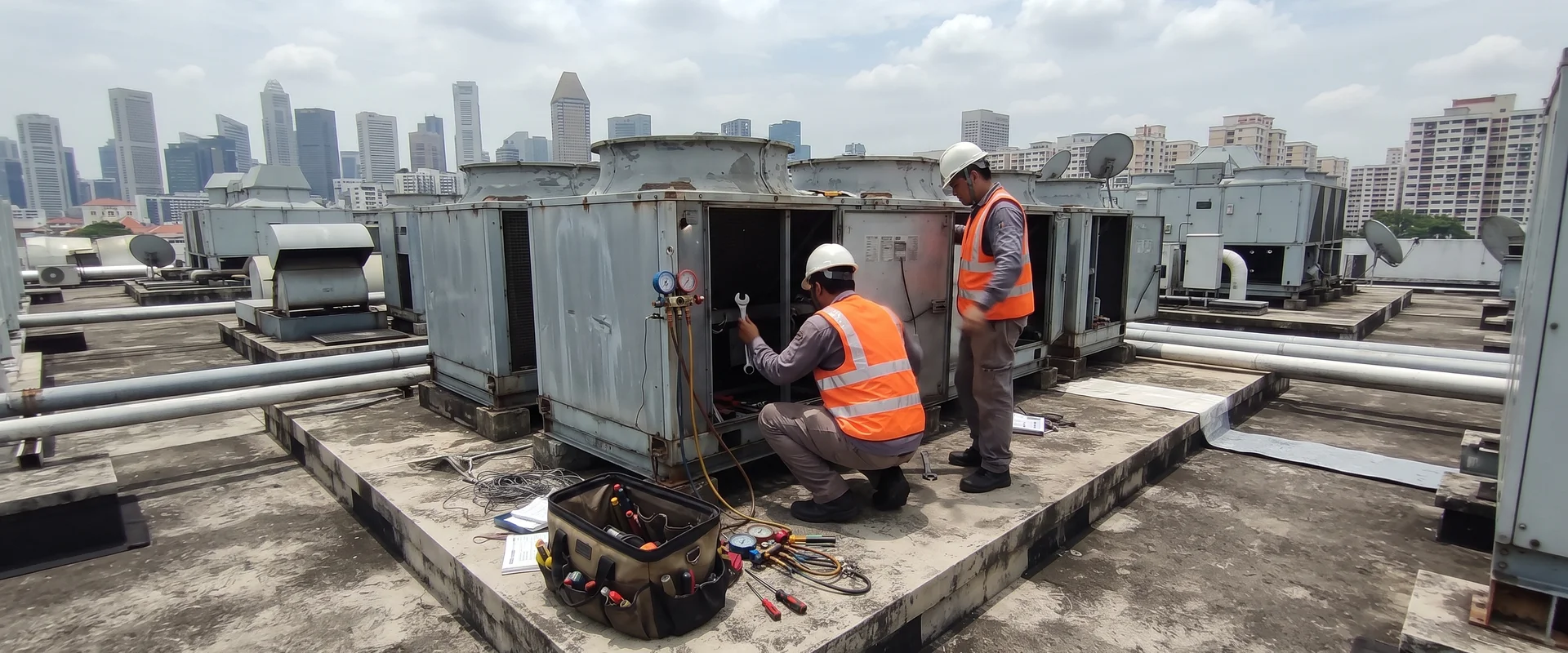 Commercial & Industrial Aircon in Singapore